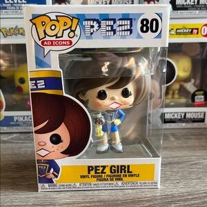 Funko PEZ Girl Vinyl Figure with Blue and Yellow Accents